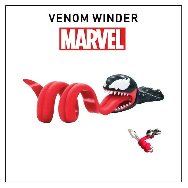 Marvel Venom מחזיק כבל USB דקורטיבי לאופנוע/רכב