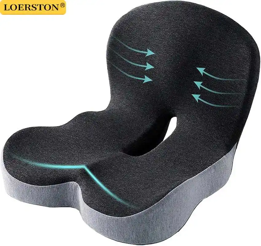 כרית תמיכה אורטופדית Memory Foam לרכב ולכיסא