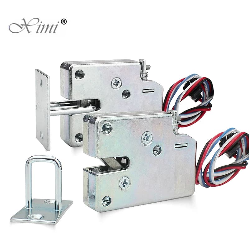 ximiir מנעול סולנואיד חשמלי למגירות וארונות