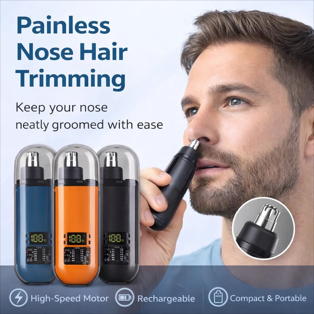 מכשיר USB לטרימינג שיער אף ואוזניים לגברים