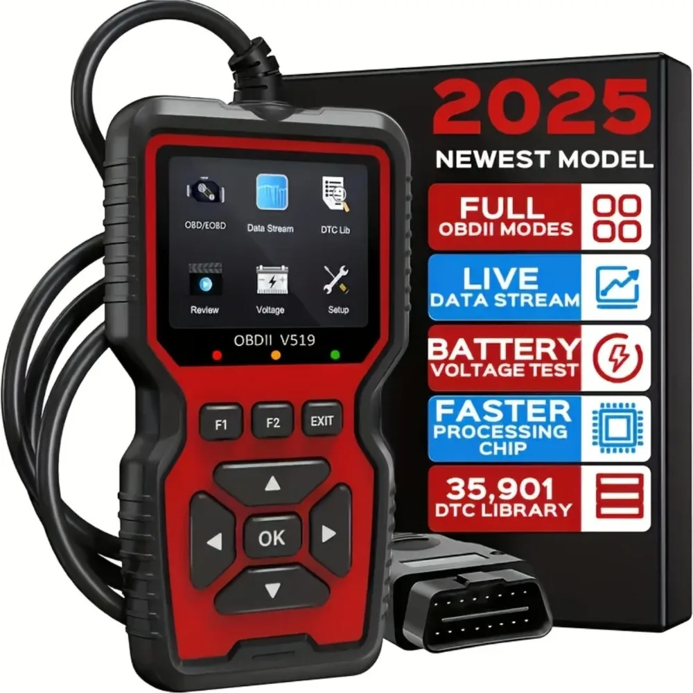 סורק OBD2 לרכב Check Engine V519