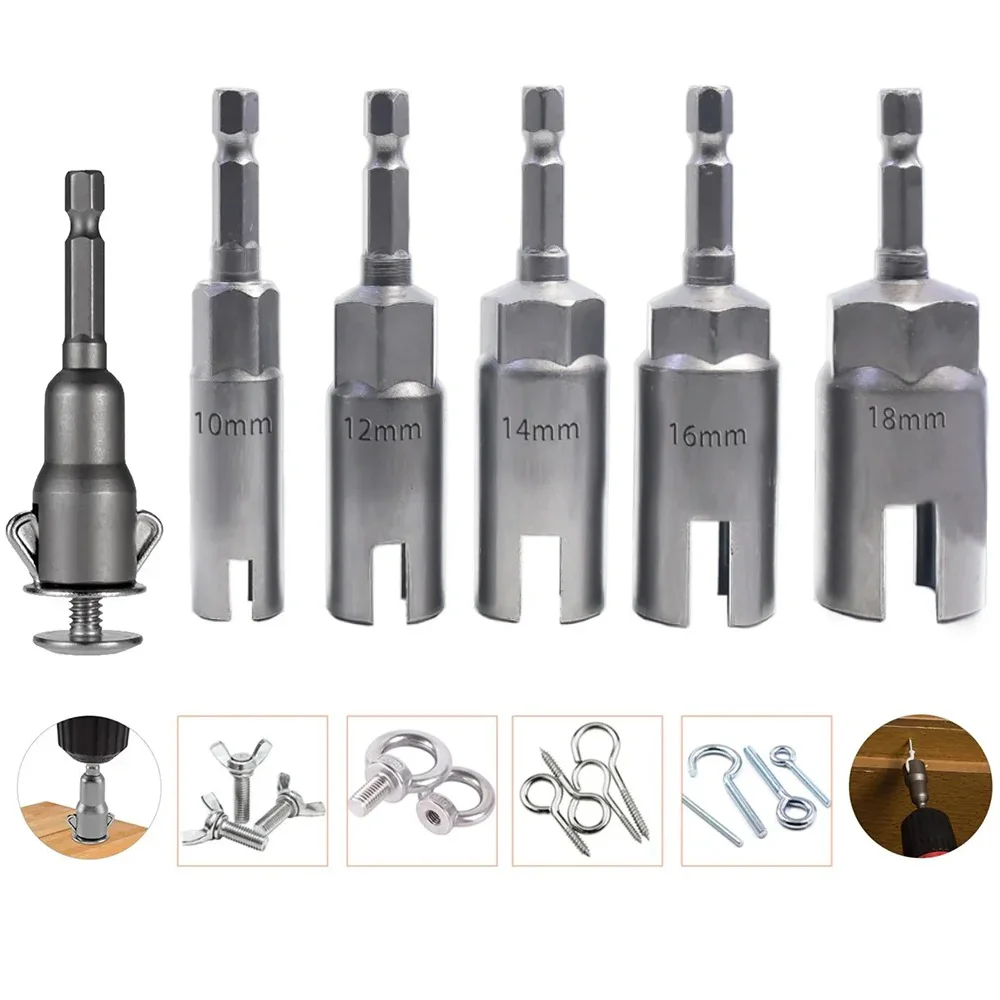 סט מתאמי מקדחה לאומי כנף Wing Nut Driver