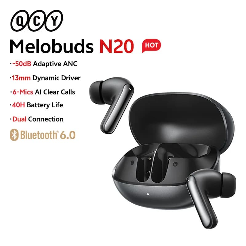 QCY Melobuds N20 אוזניות TWS אלחוטיות עם ANC