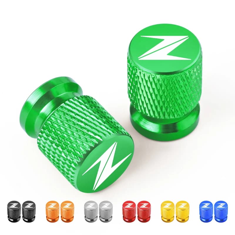 2x כובעי שסתום CNC לאופנוע Kawasaki